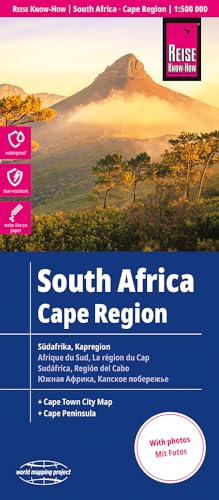 Reise Know-How Landkarte Südafrika Kapregion / South Africa, Cape Region (1:500.000): reiß- und wasserfest (world mapping project)