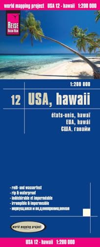 Reise Know-How Landkarte USA 12, Hawaii (1:200.000): world mapping project