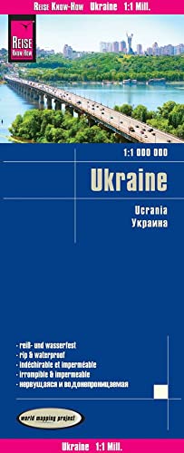 Reise Know-How Landkarte Ukraine (1:1.000.000): reiß- und wasserfest (world mapping project)