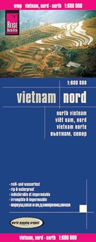 Reise Know-How Landkarte Vietnam, Nord (1:600.000) world mapping project: Reiß- u. wasserfest