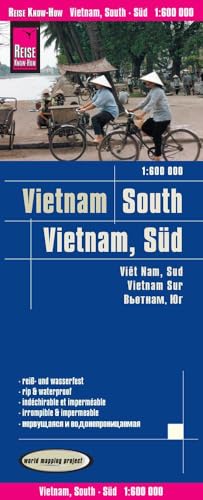 Reise Know-How Landkarte Vietnam Süd (1:600.000): world mapping project