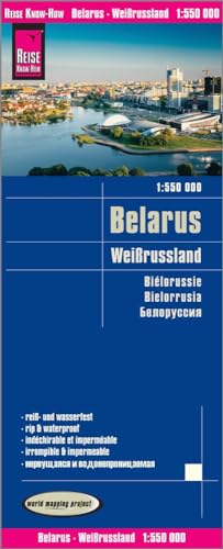 Reise Know-How Landkarte Weißrussland / Belarus (1:550.000): reiß- und wasserfest (world mapping project) von Reise Know-How Rump GmbH