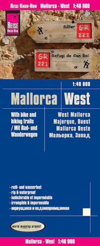 Reise Know-How Rad- und Wanderkarte Mallorca West (1:40.000): world mapping project