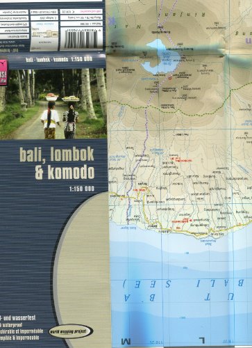 World Mapping Project, Bali, Lombok, Komodo: World Mapping Project. Reiß- u. wasserfest