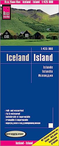 Reise Know-How Landkarte Island / Iceland (1:425.000): reiß- und wasserfest (world mapping project)