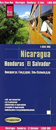 Reise Know-How Landkarte Nicaragua, Honduras, El Salvador (1:650.000): world mapping project von Reise Know-How Rump GmbH