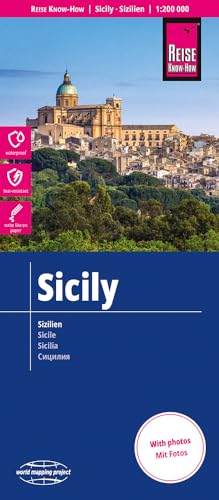 Reise Know-How Landkarte Sizilien / Sicily (1:200.000): reiß- und wasserfest (world mapping project)