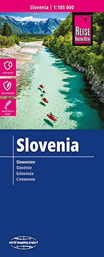 Reise Know-How Landkarte Slowenien / Slovenia (1:185.000): reiß- und wasserfest (world mapping project) von Reise Know-How Rump GmbH