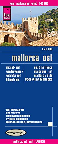 Reise Know-How Rad- und Wanderkarte Mallorca Ost (1:40.000): world mapping project: World Mapping Project. Mit Rad- und Wanderwegen. Reiß- und wasserfest