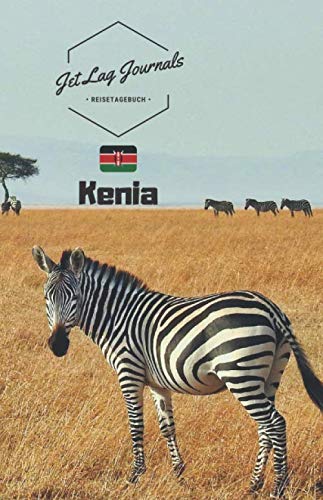 JetLagJournals • Reisetagebuch Kenia: Erinnerungsbuch zum Ausfüllen | Reisetagebuch zum Selberschreiben für den Kenia Urlaub