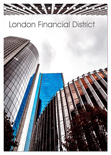 London Financial District (Tischkalender 2025 DIN A5 hoch), CALVENDO Monatskalender von CALVENDO