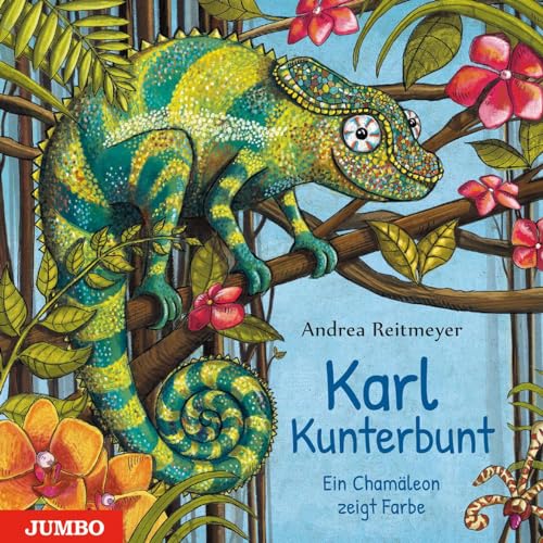 Karl Kunterbunt: Ein Chamäleon zeigt Farbe