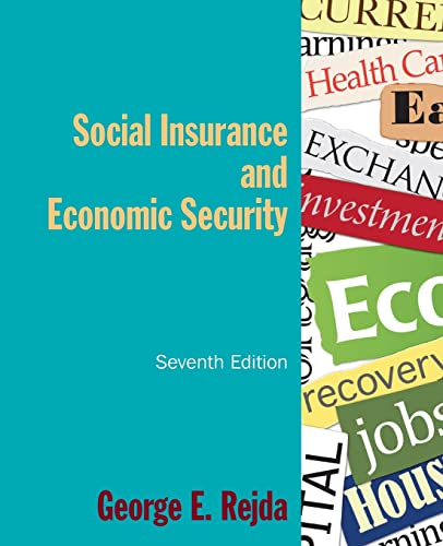 Social Insurance and Economic Security von Routledge