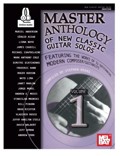 Master Anthology of New Classic Guitar Solos, Volume 1 von Mel Bay Publications, Inc.