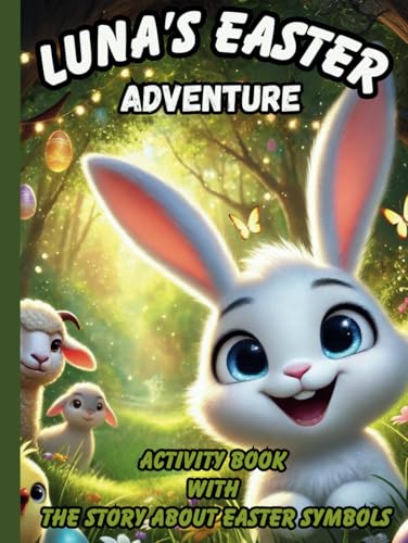 Luna's Easter Adventure: Activity book with the story about Easter symbols von Independently published