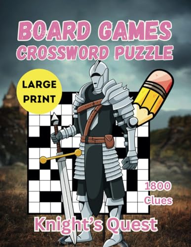 Board Games Crossword Search: Knight's Quest von Independently published