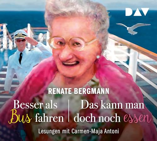 Besser als Bus fahren / Das kann man doch noch essen: Lesungen mit Carmen-Maja Antoni (5 CDs) (Die Online-Omi)