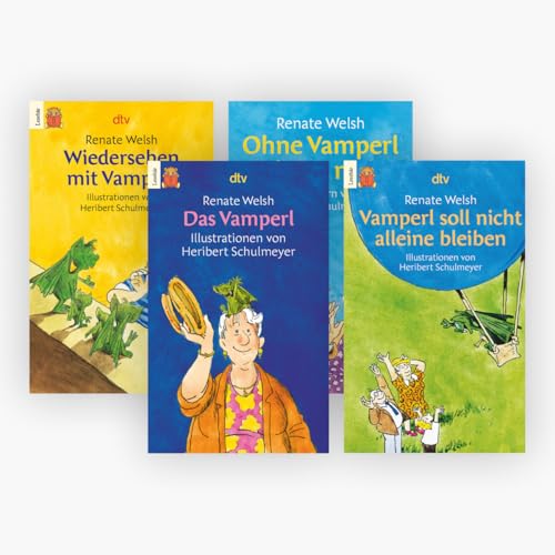 Die Vamperl-Reihe Band 1-4 plus 1 exklusives Postkartenset