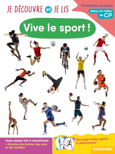 Je découvre et je lis CP - Vive le sport !: Début et milieu de CP von MAGNARD