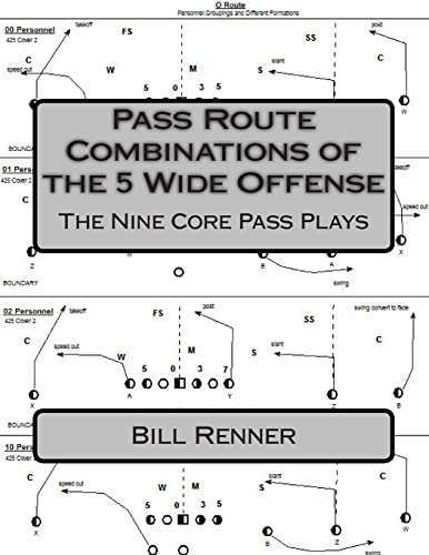 Pass Route Combinations of the 5 Wide Offense: The Nine Core Pass Plays Pass Route Combinations of the 5 Wide Offense: The Nine Core Pass Plays von CREATESPACE