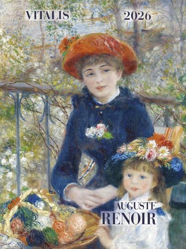 Auguste Renoir 2026: Minikalender von Vitalis Prag