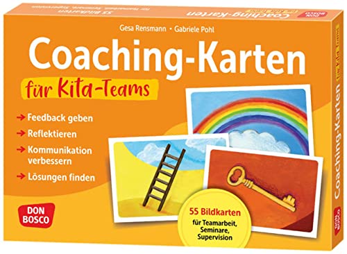 Coaching-Karten für Kita-Teams: Feedback geben, reflektieren, Kommunikation verbessern, Lösungen finden. 55 Bildkarten für Teamarbeit, Seminare, ... Teamentwicklung & Qualitätsmanagement)