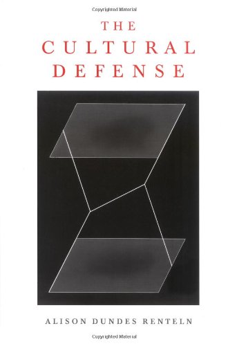 The Cultural Defense von Oxford University Press Inc