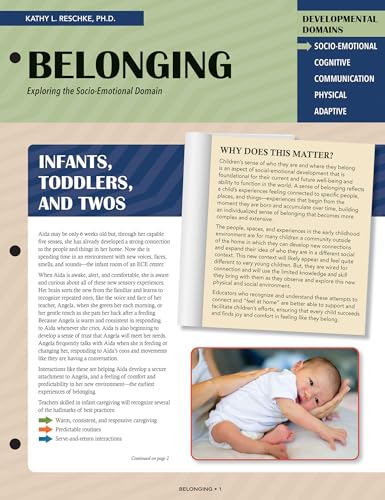 Belonging: Exploring the Socio-Emotional Domain (Quick Reference Guides for Early Childhood Best Practices) von Brookes Publishing Co