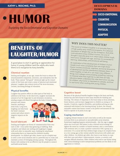 Humor: Exploring the Socio-Emotional and Cognitivedomains (Quick Reference Guides for Early Childhood Best Practices) von Brookes Publishing Co