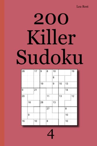 200 Killer Sudoku 4 von udv