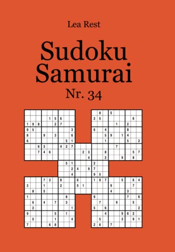 Sudoku Samurai Nr. 34 Sudoku Samurai Nr. 34