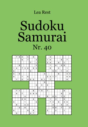 Sudoku Samurai Nr. 40 von udv