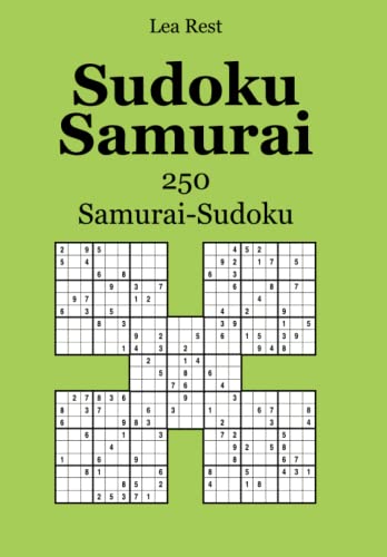 Sudoku Samurai: 250 Samurai-Sudoku Sudoku Samurai: 250 Samurai-Sudoku