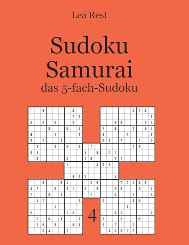 Sudoku Samurai: das 5-fach-Sudoku 4 von Degener, Udo