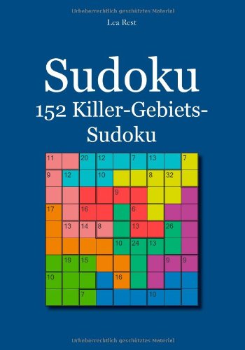 Sudoku: 152 Killer-Gebiets-Sudoku