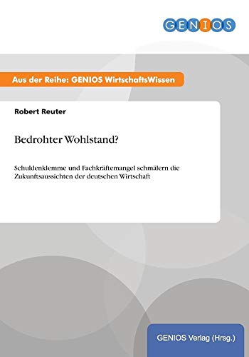 Bedrohter Wohlstand?: Schuldenklemme und Fachkräftemangel schmälern die Zukunftsaussichten der deutschen Wirtschaft von Books on Demand