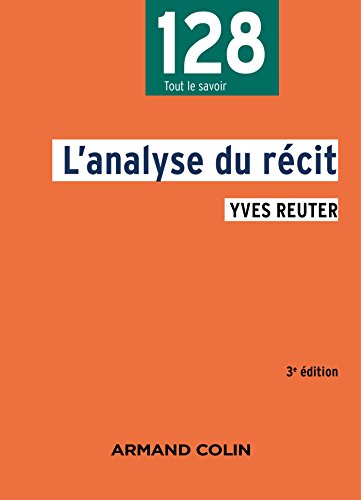 L'analyse du récit - 3e éd.