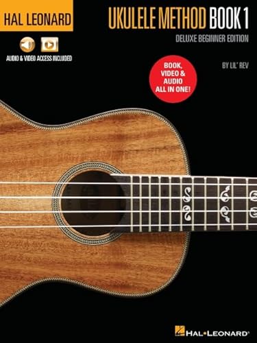 Hal Leonard Ukulele Method Deluxe Beginner Edition: Includes Book, Video and Audio All in One!