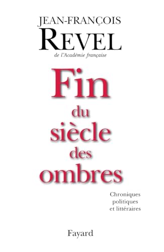Fin du siècle des ombres von FAYARD