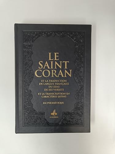 Saint Coran (17 x 24 cm) PhonEtique (fr/ar/phonEtique) - Couverture Daim Noir von Albouraq éditions