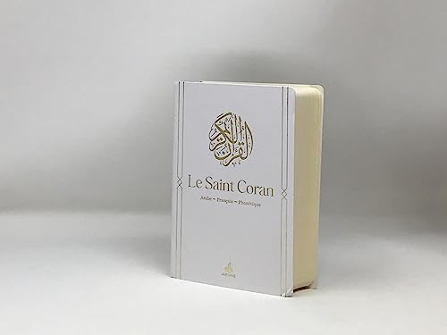 Saint Coran Arabe français phonétique souple (13 x 17 cm) - Blanc von albouraq editions