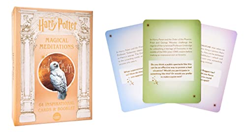 Harry Potter: Magical Meditations: 64 Inspirational Cards Based on the Wizarding World (Harry Potter Inspiration, Gifts for Harry Potter Fans) von INSIGHT ED