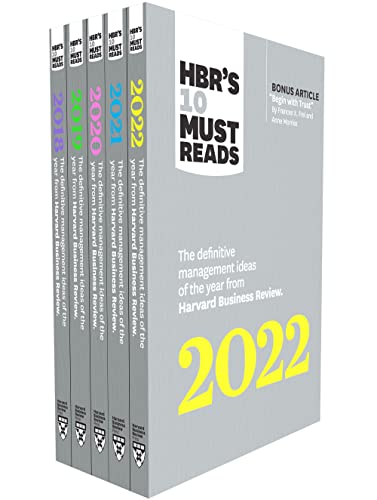 5 Years of Must Reads from HBR: 2022 Edition (5 Books) (HBR's 10 Must Reads)