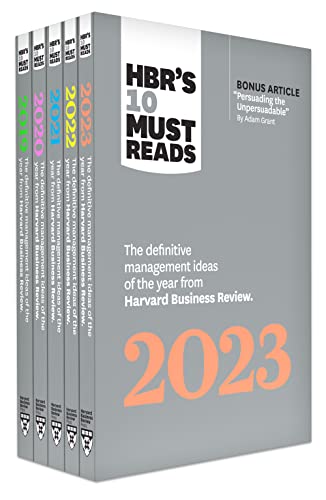5 Years of Must Reads from HBR: 2023 Edition (5 Books): 2019-2023 (HBR's 10 Must Reads)
