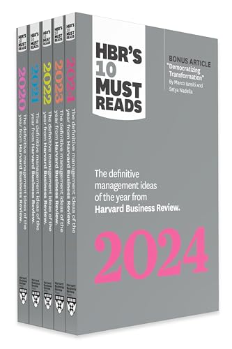 5 Years of Must Reads from HBR: 2024 Edition (5 Books): The Definitive Management Ides of the Year from Harvard Business Review 2020-2024 (HBR's 10 Must Reads) von Harvard Business Review Press