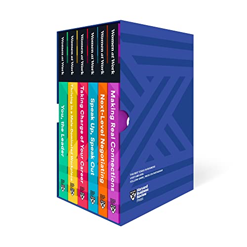 HBR Women at Work Boxed Set (6 Books): Making Real Connections / Next-level Negotiating / Speak Up, Speak Out / Taking Charge of Your Career / ... / You, the Leader (HBR Women at Work Series)