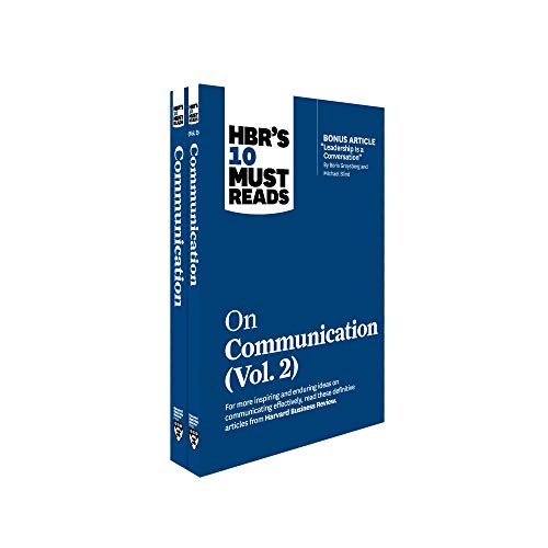 HBR's 10 Must Reads on Communication 2-Volume Collection HBR's 10 Must Reads on Communication 2-Volume Collection