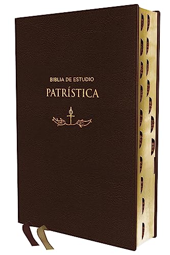 RVR, Biblia de Estudio Patrística, Leathersoft, Marrón, Interior a dos colores, con Índice, Palabras de Jesús en Rojo, Comfort Print: La Sabiduría del Cristianismo Antiguo, siglos I al VI RVR, Biblia de Estudio Patrística, Leathersoft, Marrón, Interior a dos colores, con Índice, Palabras de Jesús en Rojo, Comfort Print: La Sabiduría del Cristianismo Antiguo, siglos I al VI von HarperCollins Christian Pub.