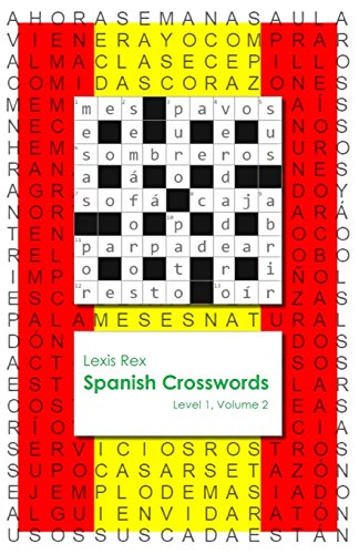 Spanish Crosswords: Level 1 von Lexis Rex Language Books