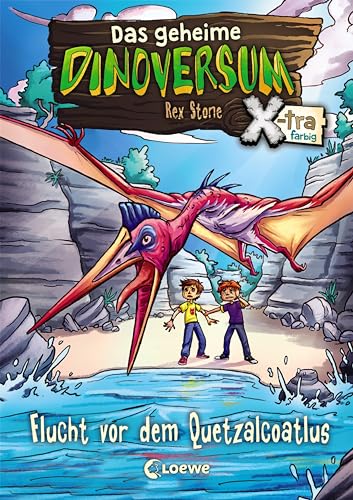 Das geheime Dinoversum Xtra (Band 4) - Flucht vor dem Quetzalcoatlus: Kinderbuch über Dinosaurier für Jungen und Mädchen ab 6 Jahre